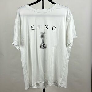 Shien Men's King White XL T-Shirt